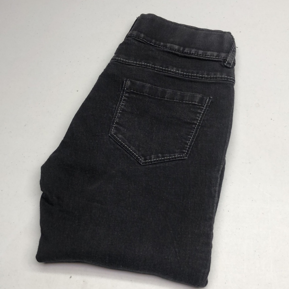 BLUE CRUSH BLACK STRETCH SKINNY JEGGINGS 5/26x30 ⭐️